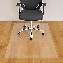Amazon.com : HOMEK Large Office Chair Mat for Hardwood Floor